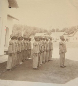 Sungei Buloh police force. (League of Nations Archives)