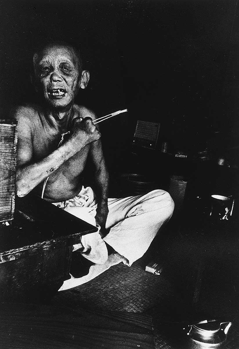 Having a smoke