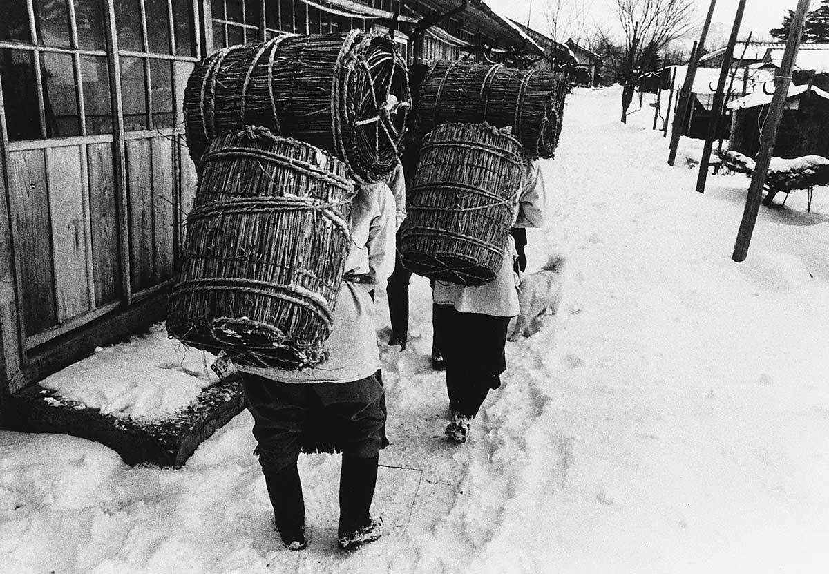Carrying charcoal