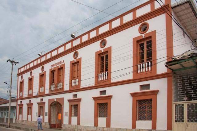 The Juan de Dios Carrasquilla building, a National Heritage site. It was built as a hospital in 1918, and now houses the Museo Medical de la Lepra and Agua de Dios’s administrative offices.
