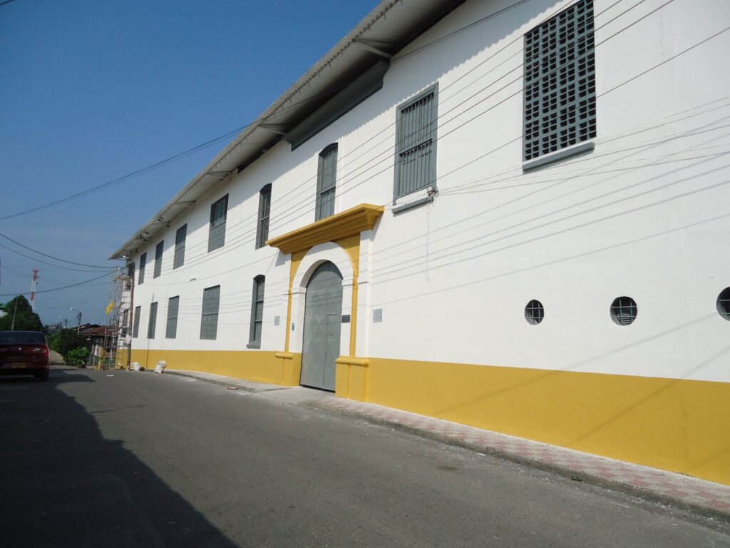 The Colegio Salesiano Miguel Unia today. The school was formerly an asylum for children affected by leprosy (1899-1905). (Photograph taken by Hernan Moya Ortiz.)