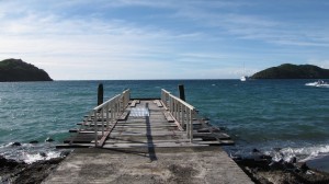 Arrival jetty at Makogai. Source: Fiji Shores & Marinas