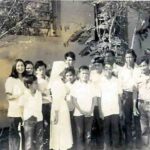 Children and adults in the Colônia Santa Marta