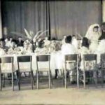 A wedding reception in the Colônia Santa Marta